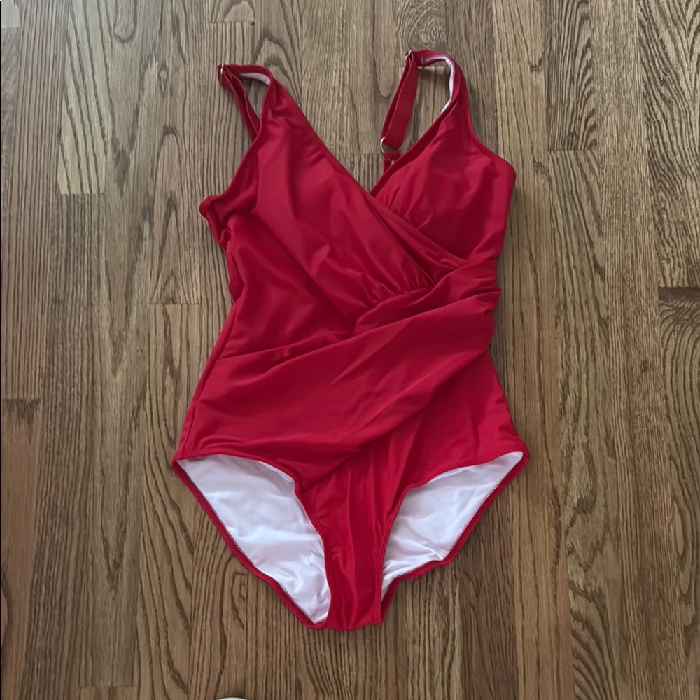 Women’s Red One Piece Swimsuit
